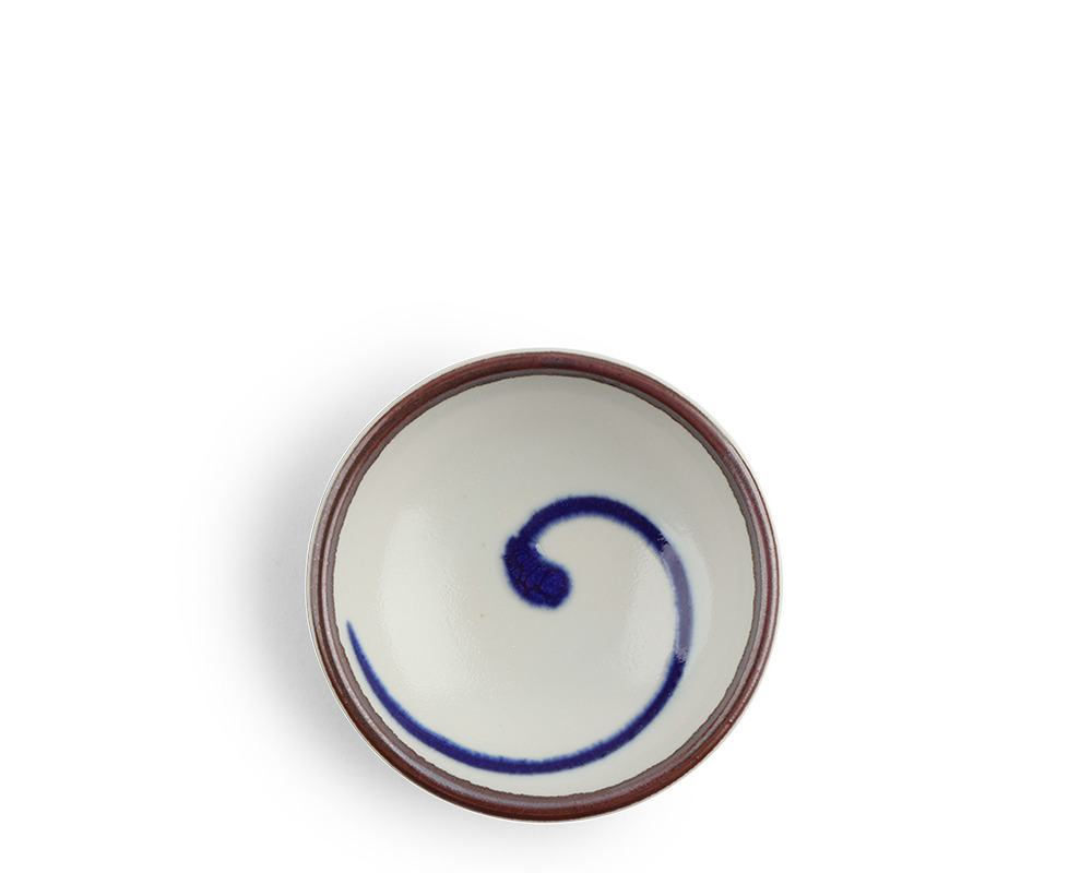 Cobalt Swirl 3.25" Sauce Dish