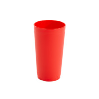 Cook's Brand 630-330 16 oz. Copolymer Orange Tumblers (48/Case)