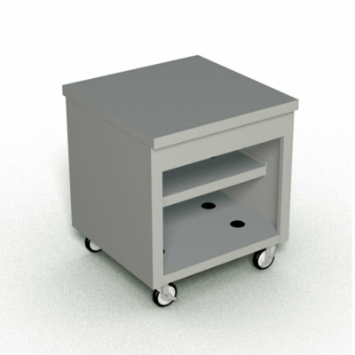 Duke Manufacturing 308-25PG Aeroserv Solid Top Unit Utility Coun