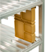 New Age 96705 Mobile 4-Level Tray Drying Rack