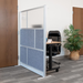 LUXOR MW-5370-FCG Modular Room Divider Wall System - 53" x 70"