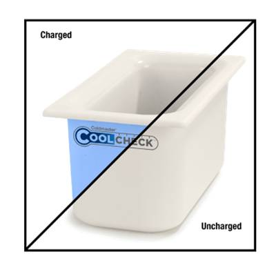 Carlisle CM1102C1402 Coolcheck 6" Third Size Food Pan