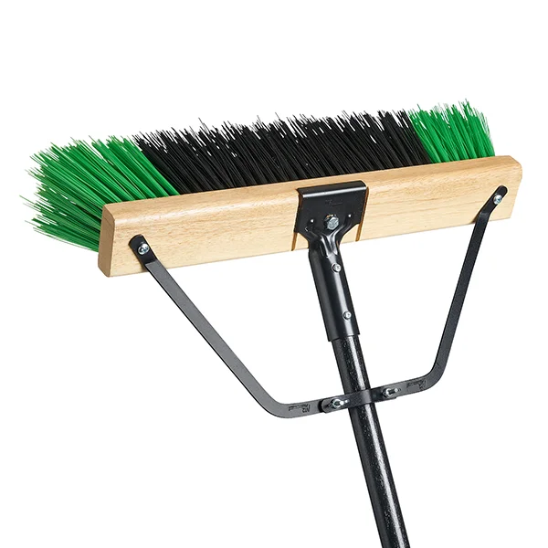 Push Broom Kit - 24" - Coarse Sweep - PVC Bristles
