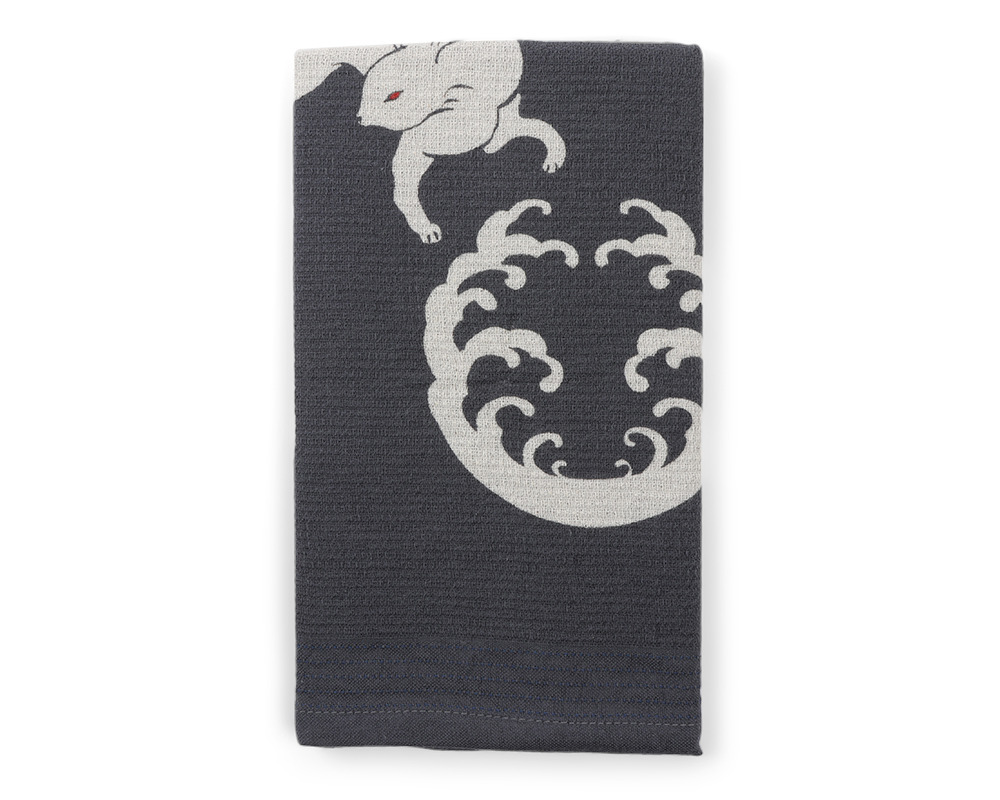 Tea Towel - Rabbits Wave