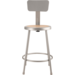 NPS 6224B NPS® 24" Heavy Duty Steel Stool with Backrest
