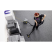 Karcher T 11/1 Classic HEPA vacuuming carpet, overhead view