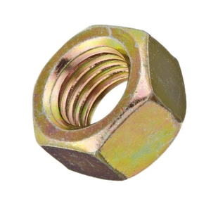 M24 - 3 DIN 970 STYLE 1 HEX NUT CLASS 10 MCGRD 10% ZINC YELLOW