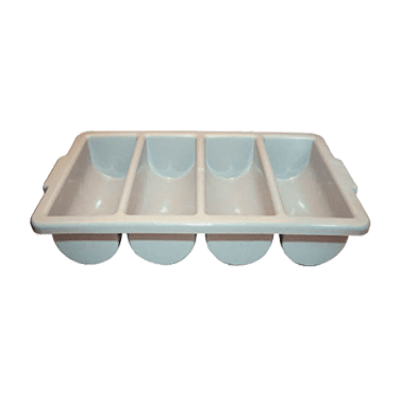 Winco PL-4B Cutlery Bin 4 Compartment