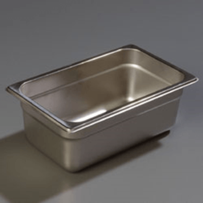 Carlisle 607144 Light-Duty 1/4 Size 4"D Food Pan