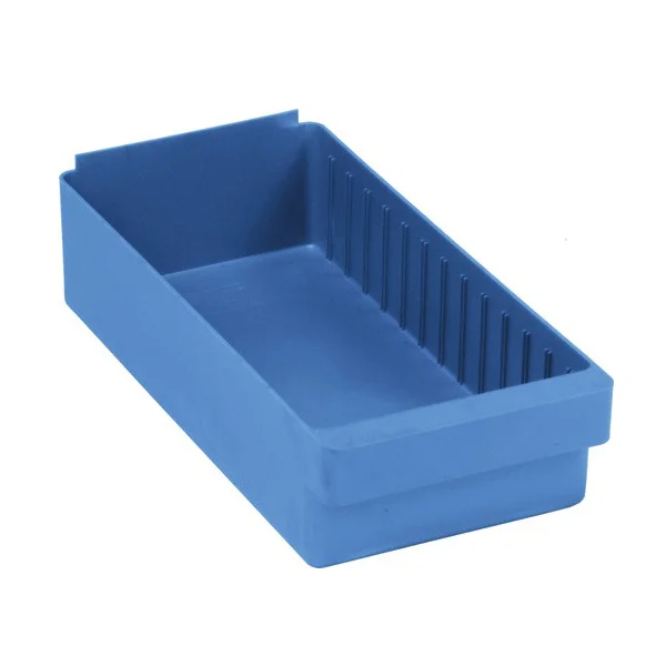 Euro Drawer - Polystyrene - 8-3/8" x 17-5/8" x 4-5/8" - Blue