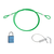 Knife leash kit, green, 60"