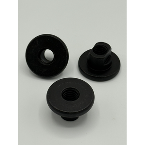 7/16" - 14 STEP ROUND NUT 4140 STEEL ZINC PHOSPHATE PER PRINT