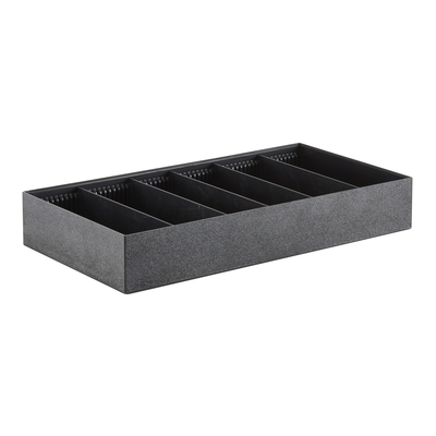 Cal-Mil 22034-1019-13 18-3/4"W x 9-3/4"D x 3-1/4"H To-Go-Station Box Holder Base