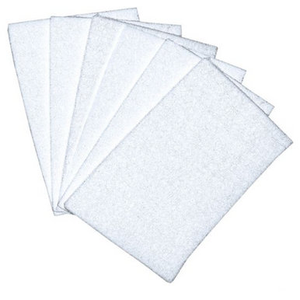 Scrub Pad 6 x 9 White - 10 Pack