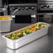 Carlisle 60700HL4 Light-Duty 1/2-Long Size, 4" Deep Food Pan