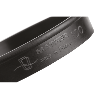 Matfer Bourgeat 346716 10-1/4" Dia. X 1"H Exoglass Tart Ring