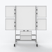 Luxor COLLAB-STATION Collaboration Station Double-Sided Magnetic