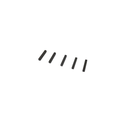Nilfisk Advance - 2-00-03761 - Key-Machine-Square 1/4X1/4