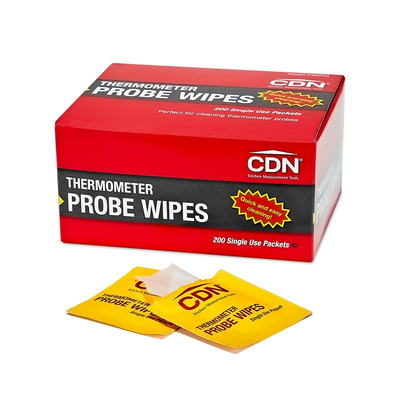 CDN PW200 Probe Wipes Single Use (200 Qty)