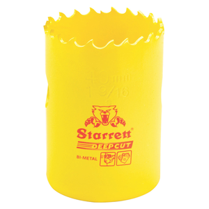 STARRETT DCH0196-G 1-9/16'' (40mm) NVP Deep Cut Bi-Metal Hole Saw