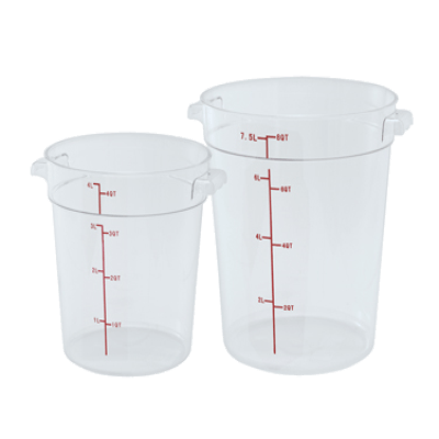 Winco PTRC-22 Storage Container 22 Qt