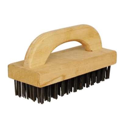 Winco BR-9 Butcher Block Brush 9-1/4" X 3-3/4" X 1"