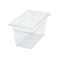 Winco SP7406 6" Polyware 1/4 Size Food Pan