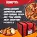 Insulated Pizza Bag for food delivery
