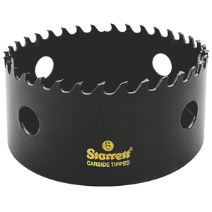 STARRETT CT334 3-3/4'' (95mm) Triple Chip Tungsten Carbide Hole Saw