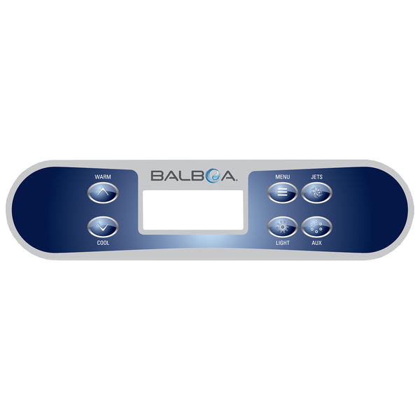 Balboa 6-Button TP540 Topside Overlay 80-17351