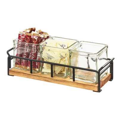 Cal-Mil 3714-99 13-1/2"W x 4-1/2"D x 4-3/4"H Madera Jar Organizer