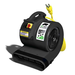 B-Air GP-1 1 HP Grizzly Air Mover Black