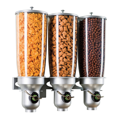 Cal-Mil 3518-3-39FF (3) 5L capacity cylinders Cereal Dispenser