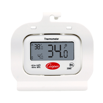 Cooper-Atkins 2560 Refrigerator/Freezer Thermometer Digital
