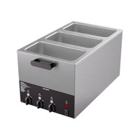 Vollrath 72033 3-Well Countertop Food Rethermalizer, 120V