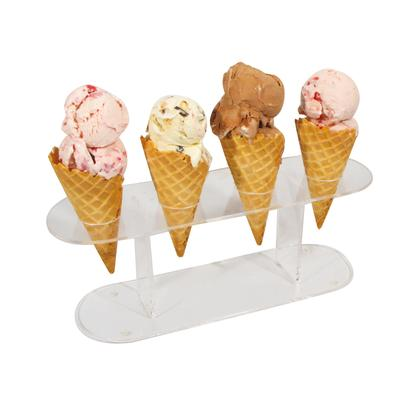 Winco ACN-4 Ice Cream/Waffle Cone Stand 12" X 4" X 4-1/2"
