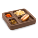Cook's Insulated Grizzly Meal Tray Compartments