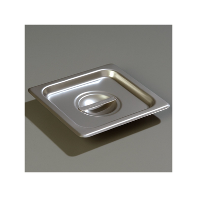 Carlisle 607160C DuraPan™ Stainless Steel 1/6 Size Solid Cover