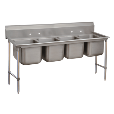 Advance Tabco 93-64-72 Regaline Sink 4-Compartment