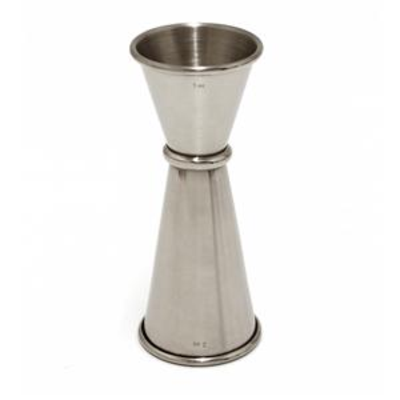 Spill-Stop 818-01 Japanese Style Jigger, 1 oz. x 2 oz.