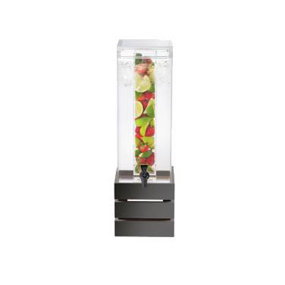 Cal-Mil 3301-3INF-96 3 gallon capacity Midnight Bamboo Beverage Dispenser