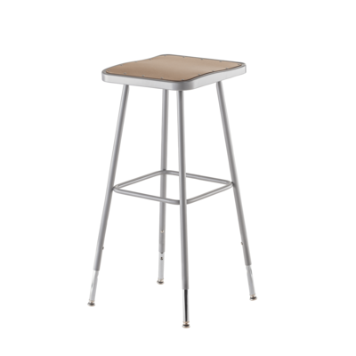 NPS 6330H NPS® 32"-39" Height Adjustable Heavy Duty Square Seat