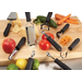 Winco VP-303 7-1/2" Straight Peeler w/ Soft Grip Handle