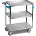 Carlisle UC5031524 15.5" x 24" 3-Shelf Stainless Steel Utility C