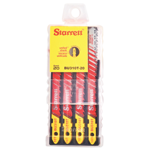 STARRETT BU310T-20 3'' x 5/16 x .050 x 10T, Bi-Metal, 20 Pack