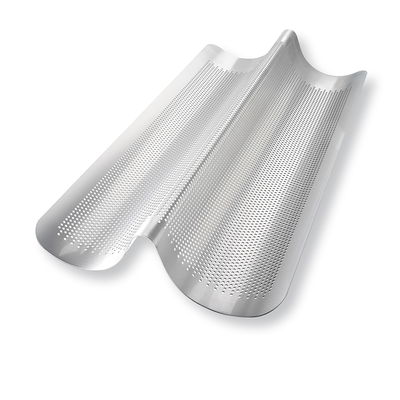 Chicago Metallic 24200 8" X 16" Overall Italian Loaf Pan