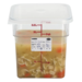 Cambro Camwear 4 qt. Clear CamSquare Containers