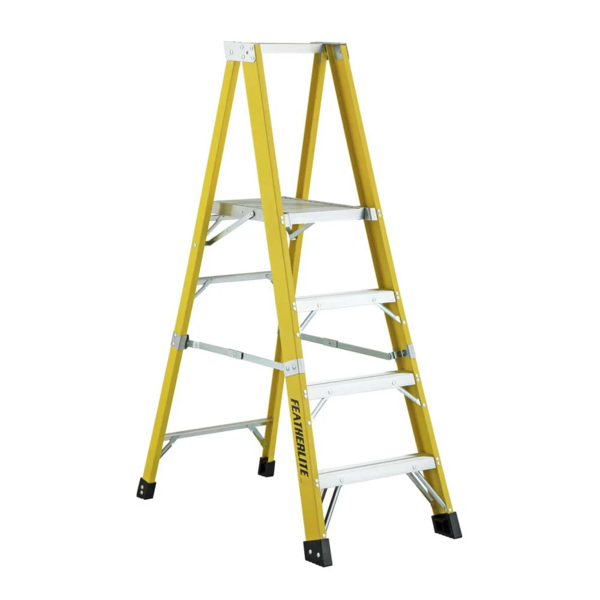 Platform Stepladder - Fibreglass - 12' - 300 lb Capacity
