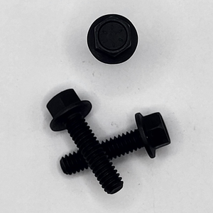 1/4" - 20 X 1" IFI-111 HEX FLANGE SCREW SAE J429 GR 8 ZINC PHOSPHATE AND OIL