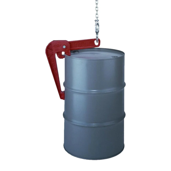 Hoist Mount Drum Lifter - 3000 lb Capacity - Closed Head Drums